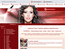 Tablet Screenshot of kadernictvipraha2.cz